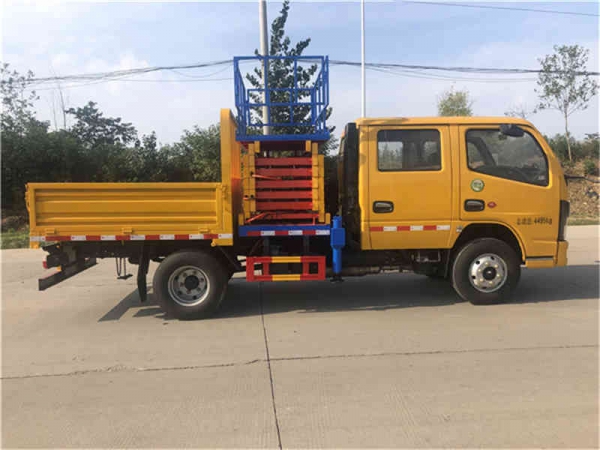 (國六)東風(fēng)10米剪叉式升降平臺高空作業(yè)車